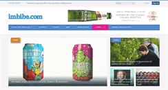 Desktop Screenshot of imbibe.com