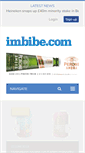 Mobile Screenshot of imbibe.com